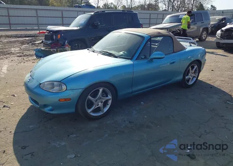 2001 Mazda Mx-5 Miata Ls/Special Edition из США, поврежденный, VIN JM1NB353010207087